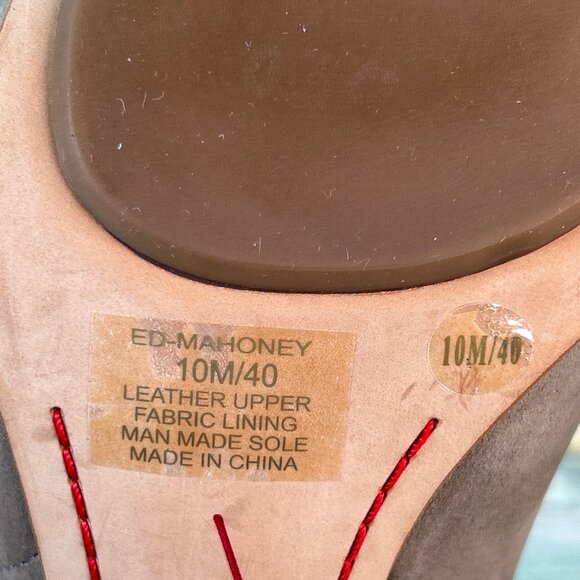 Ellen Degeneres Mahoney Chelsea Bootie Womens 10M Gray Leather High Heel Ladies - Picture 12 of 12